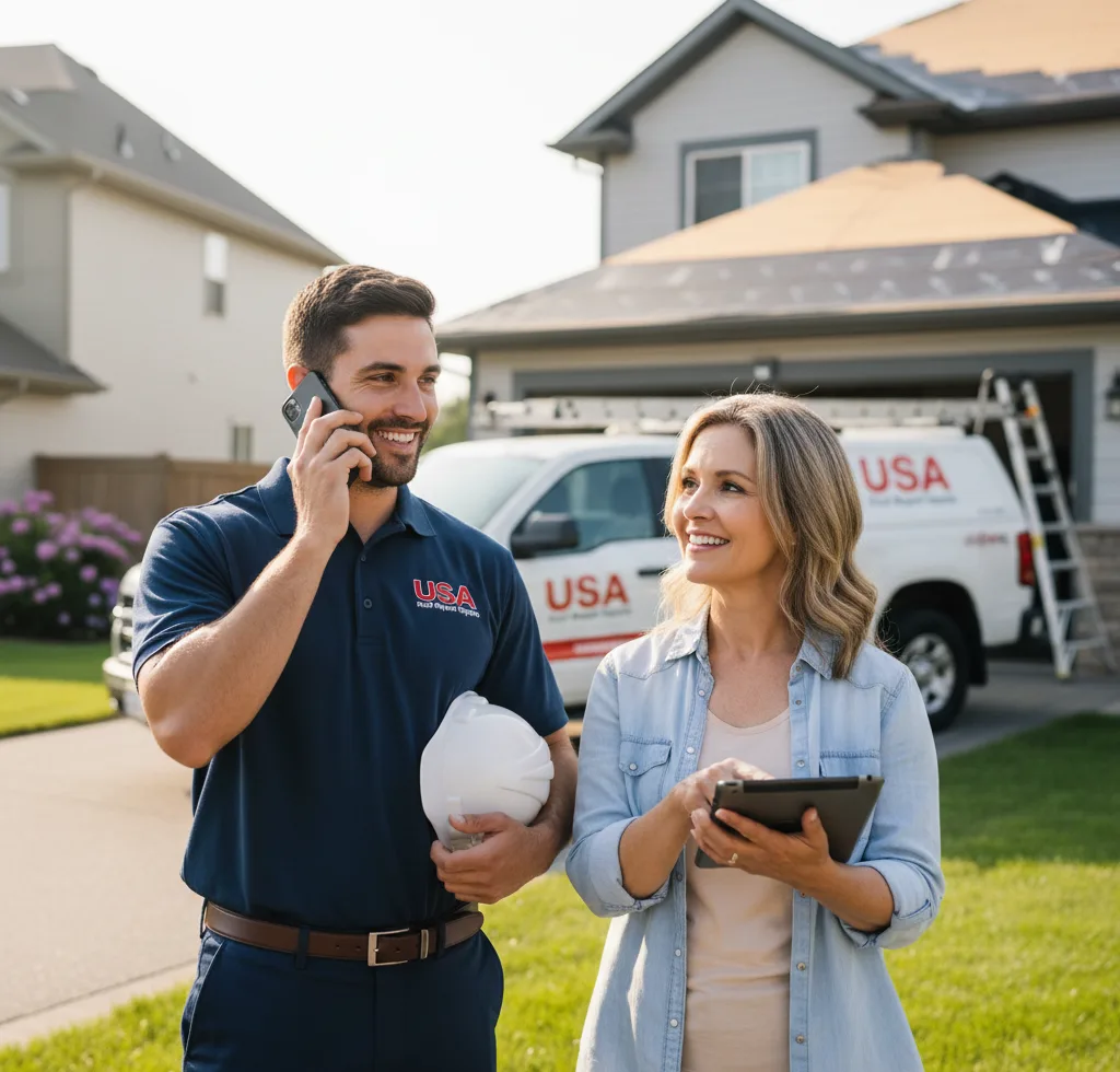 USA Roof Repair Experts customer support in Salton City